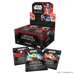 Asmodee Star Wars Unlimited : Crépuscule de la République - Boite de 24 Boosters Jeu de cartes A collectionner
