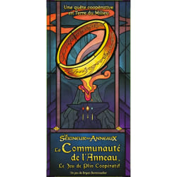 Jeu de stratégie Asmodee La Communauté de l'Anneau Jeu de Plis Coopératif