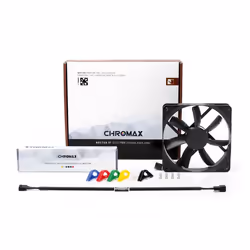 Noctua NF-S12A PWM chromax.black.swap Boitier PC Ventilateur 12 cm Noir 1 pièce(s)