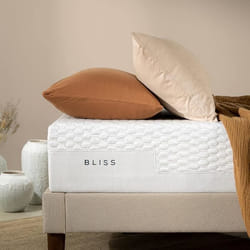 Zinus Bliss Matelas en Mousse à mémoire de Forme 7 Zones 90 x 200 cm Hauteur 25 cm Dureté H3-H4 Certifié Oeko-Tex