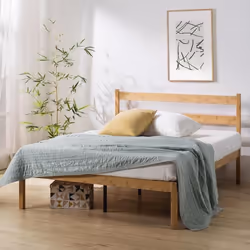 Lit en bambou ZINUS Plate-Forme189 x 80 x 82 cm