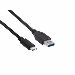 CLUB3D USB 3.1 Type-C to Type-A Cable 10Gbps PD 60W M/M 1m/3.28ft, 1 m, USB C, USB A, USB 3.2 Gen 1 (3.1 Gen 1), Mâle/Mâle, N ...