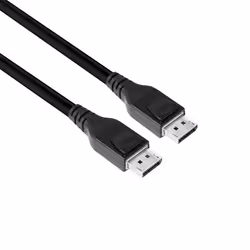 CLUB3D DisplayPort 1.4 HBR3 8K Cable M/M 5m /16.40ft, 5 m, DisplayPort, DisplayPort, Mâle, Mâle, 7680 x 4320 pixels