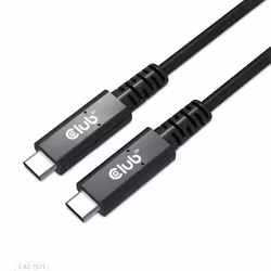 CLUB3D CAC-1571, 0,8 m, USB C, USB C, USB4 Gen 3x2, Noir