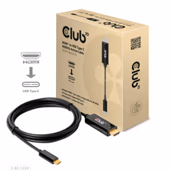 CLUB3D CAC-1334 câble vidéo et adaptateur 1,8 m HDMI Type A (Standard) USB Type-C