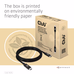 CLUB3D CAC-1575 câble USB 2 m USB4 Gen 2x2 USB C Noir - Vue supplémentaire 11