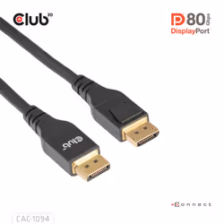 CLUB3D CAC-1094 câble DisplayPort 2 m Noir - Vue supplémentaire 3