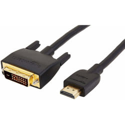 AmazonBasics HL-007346 câble vidéo et adaptateur 0,91 m DVI HDMI Noir