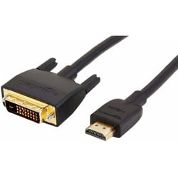 AmazonBasics HL-007347 câble vidéo et adaptateur 1,82 m DVI HDMI Noir