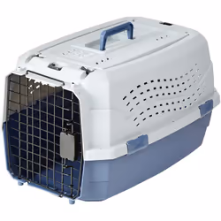 AmazonBasics ‎6009-M, Caisse de transport rigide pour animaux de compagnie, Niche de transport d'animal de compagnie, Chien,  ...