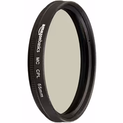 AmazonBasics CF02-NMC16-55, 5,5 cm, Filtre de caméra polarisant circulaire, 1 pièce(s)