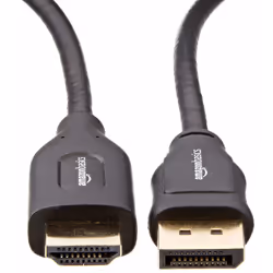 AmazonBasics HL-007266 câble vidéo et adaptateur 7,6 m DisplayPort HDMI Noir