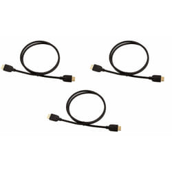 AmazonBasics PBH-48914 câble HDMI 0,9 m HDMI Type A (Standard) Noir