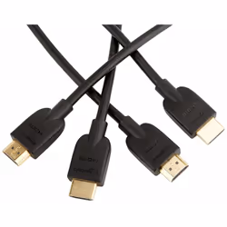 AmazonBasics PBH-48914 câble HDMI 0,9 m HDMI Type A (Standard) Noir