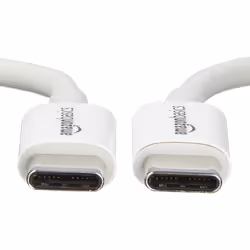 AmazonBasics L6LUC026-CS-R câble USB 1,8 m USB 2.0 USB C Blanc