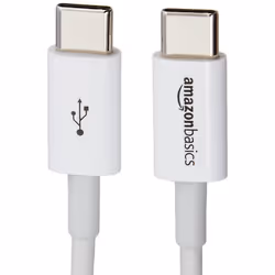 AmazonBasics L6LUC026-CS-R câble USB 1,8 m USB 2.0 USB C Blanc