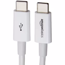 AmazonBasics L6LUC028-CS-R câble USB 2,7 m USB 2.0 USB C Noir