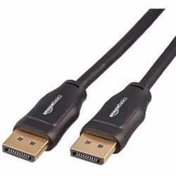 AmazonBasics Q78I_1, 1,8 m, DisplayPort, DisplayPort, Mâle, Mâle, 3840 x 2160 pixels
