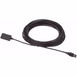 AmazonBasics L6LU2004-CS-R, 9,75 m, USB A, USB A, USB 2.0, Noir