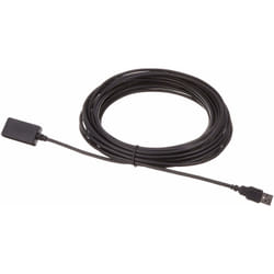 AmazonBasics L6LU2004-CS-R câble USB 9,75 m USB 2.0 USB A Noir