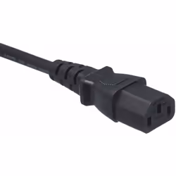 AmazonBasics L6LAC012-DT-R câble électrique Noir CEE7/7 Coupleur C13