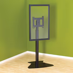 ITB CHPF1UB, 90,7 kg, 106,7 cm (42"), 190,5 cm (75"), 800 x 400 mm, Réglage de la hauteur, Noir