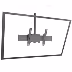 Chief XCM1U, 113 kg, 152,4 cm (60"), 2,29 m (90"), 200 x 100 mm, 800 x 400 mm, 0 - 15°