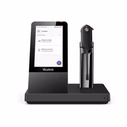 Yealink WH67 Teams, Sans fil, Bureau/Centre d'appels, 20 - 14000 Hz, 19 g, Casque, Noir