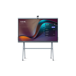 Yealink MeetingBoard Panneau plat de signalisation numérique 2,18 m (86") LED Wifi 4K Ultra HD Noir Écran tactile Intégré dans le processeur Android 10