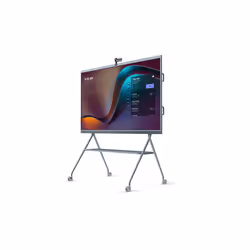 Yealink MeetingBoard Panneau plat de signalisation numérique 2,18 m (86") LED Wifi 4K Ultra HD Noir Écran tactile Intégré dans le processeur Android 10