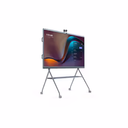 Yealink MeetingBoard Panneau plat de signalisation numérique 2,18 m (86") LED Wifi 4K Ultra HD Noir Écran tactile Intégré dans le processeur Android 10