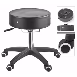 Master Massage Costco Tabouret à roulettes Tabouret pivotant Tabouret travail pratique Tabouret Tabouret cosmétique Tabouret- ...