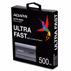 ADATA SE880 500 Go USB Type-C 3.2 Gen 2 (3.1 Gen 2) Wifi Gris - Vue supplémentaire 6