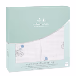 aden + anais Night Sky Reverie sac de couchage pour bébés Garçon Bleu, Blanc