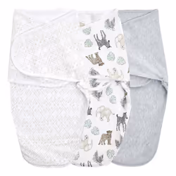 aden + anais Essentials, Couverture à emmailloter, Multicolore, Motif, Garçon/Fille, Lavage en machine, Fermeture à velcro