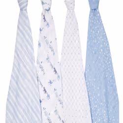 aden + anais Maxi-langes En Mousseline De Coton Pack De 4