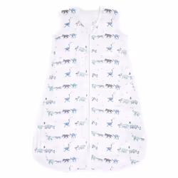 aden + anais ASEC10018, 98 cm, Garçon/Fille, Marron, Cyan, Gris, Blanc