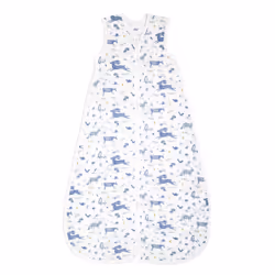 aden + anais ASGO10002, 84 cm, Garçon/Fille, Gris, Cyan, Blanc