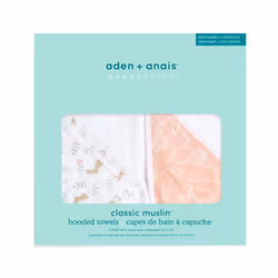 aden + anais EHTC20023 serviette pour bébé Multicolore Coton 2 pièce(s)