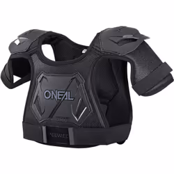 Oneal Pee Wee Plastron d’enfants, noir, taille M L