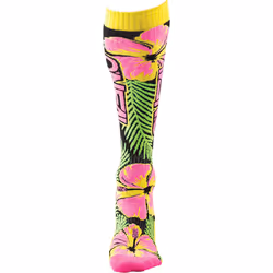 O'Neal Pro MX Island Chaussettes de motocross, rose-pourpre pour Hommes