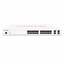 Fortinet FS-124E-POE, Géré, L2, Gigabit Ethernet (10/100/1000), Connexion Ethernet, supportant l'alimentation via ce port (Po ...
