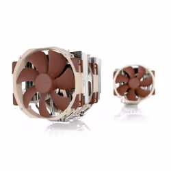 Noctua NH-D15 système de refroidissement d’ordinateur Processeur Refroidisseur 14 cm Beige, Marron, Acier