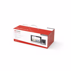 Hikvision DS-KIS602 système vidéophone 2 MP 17,8 cm (7") Noir, Gris - Vue supplémentaire 2