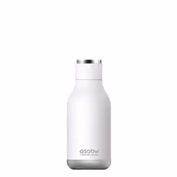 Asobu Urban, 460 ml, Utilisation quotidienne, Randonnée, Sports, Blanc, Acier inoxydable, Adulte, Homme/femme