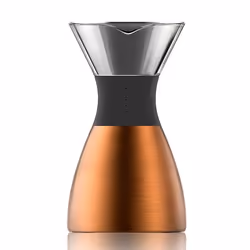 Asobu PourOver, Cafetière filtre manuelle, Noir, Cuivre, Cuivre, Acier inoxydable, 1 pièce(s)