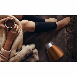Asobu PourOver Cafetière filtre manuelle Noir, Cuivre