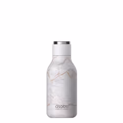 Asobu Urban, 460 ml, Sports, Utilisation quotidienne, Randonnée, Gris, Blanc, Acier inoxydable, Adulte, Homme/femme