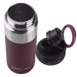 Asobu Alpine Flask Randonnée 530 ml Acier inoxydable Bourgogne