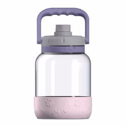 Asobu The Barkley, Intérieur & extérieur, 1500 ml, Rose, Silicone, Tritan